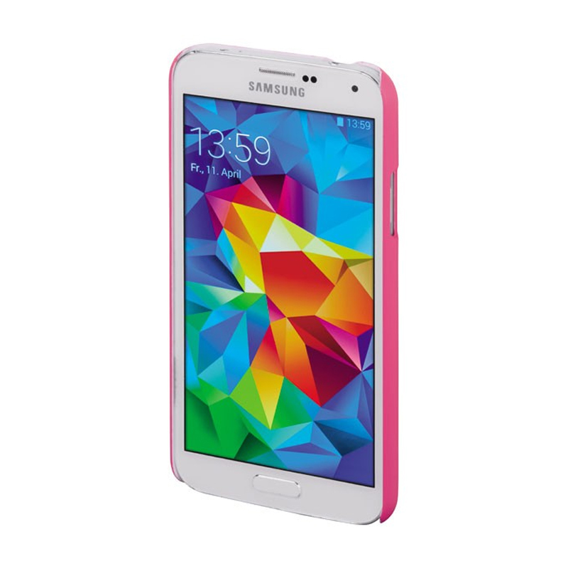 Carcasa Lumi Stars Samsung Galaxy S5 Hama, Roz/Alb