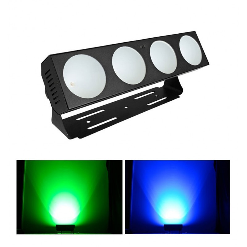 Bara LED, 4 x 18 W RGB, functie DMX, 510 x 195 x 185 mm, telecomanda inclusa