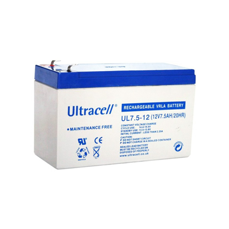 Acumulator plumb acid Ultracell, 12 V, 7 Ah 2021 shopu.ro