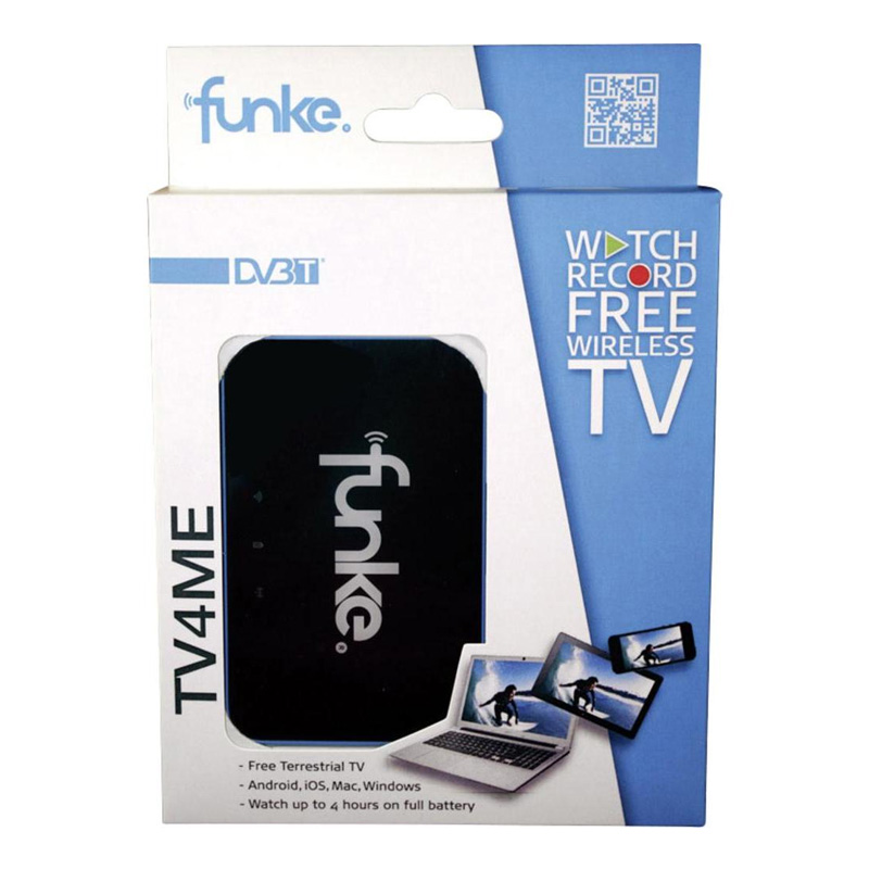 Receptor DVB-T portabil TV4ME Funke, Wi-Fi