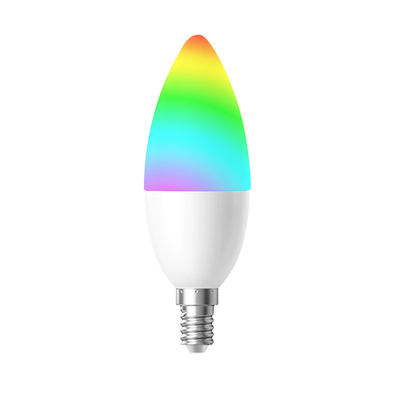 Bec smart LED Woox, 4.5 W, 350 lm, 2700 K, Wireless, RGB shopu.ro imagine noua 2022