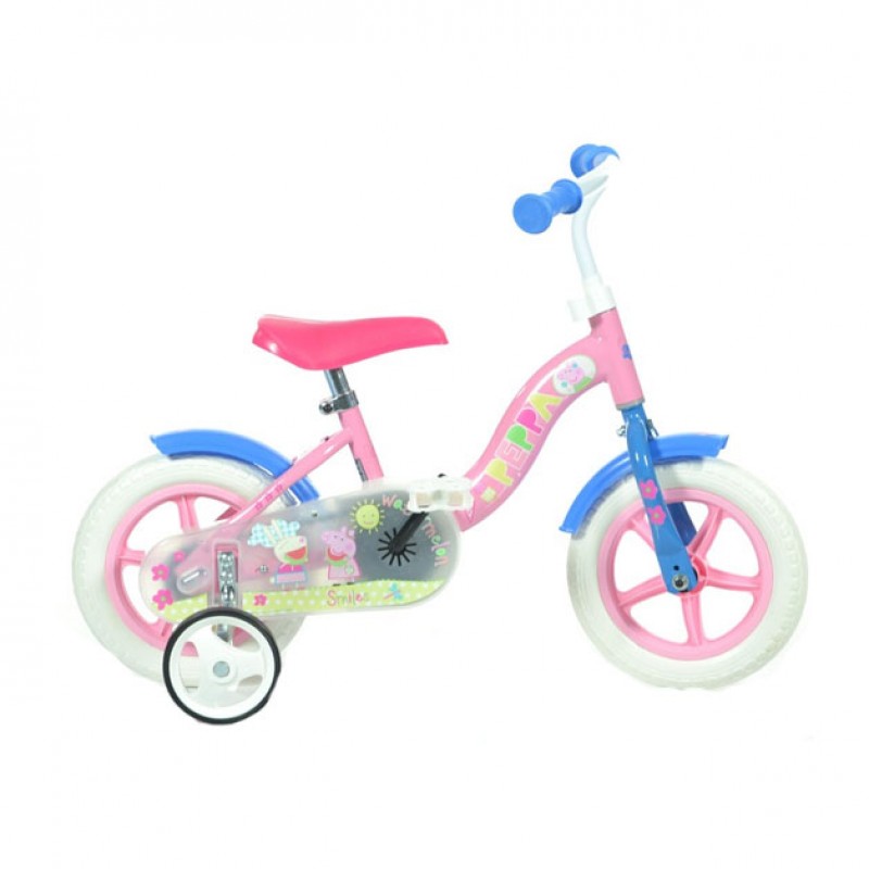Bicicleta pentru copii Dino Bikes, diametru roti 25 cm, model Purcelusa Peppa 2021 shopu.ro