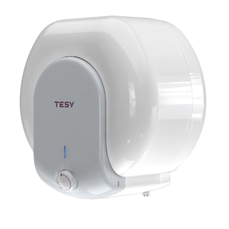 Boiler electric Tesy, 1500 W, 10 l, termostat reglabil, 9 bar, Alb/Gri shopu.ro