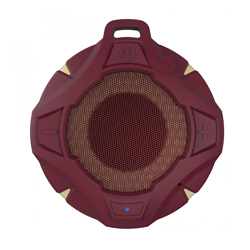 Boxa portabila Samus, 5 W, 1000 mAh, Bluetooth, autonomie 15 h, raza actiune 10 m, Rosu