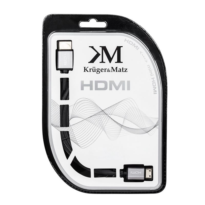 Cablu HDMI mini HDMI Kruger Matz, 3 metri