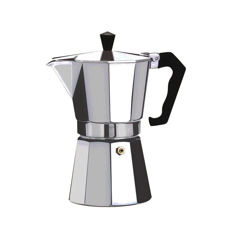 Infuzor espresso aluminiu Floria, 300 ml, capacitate 6 cesti Floria