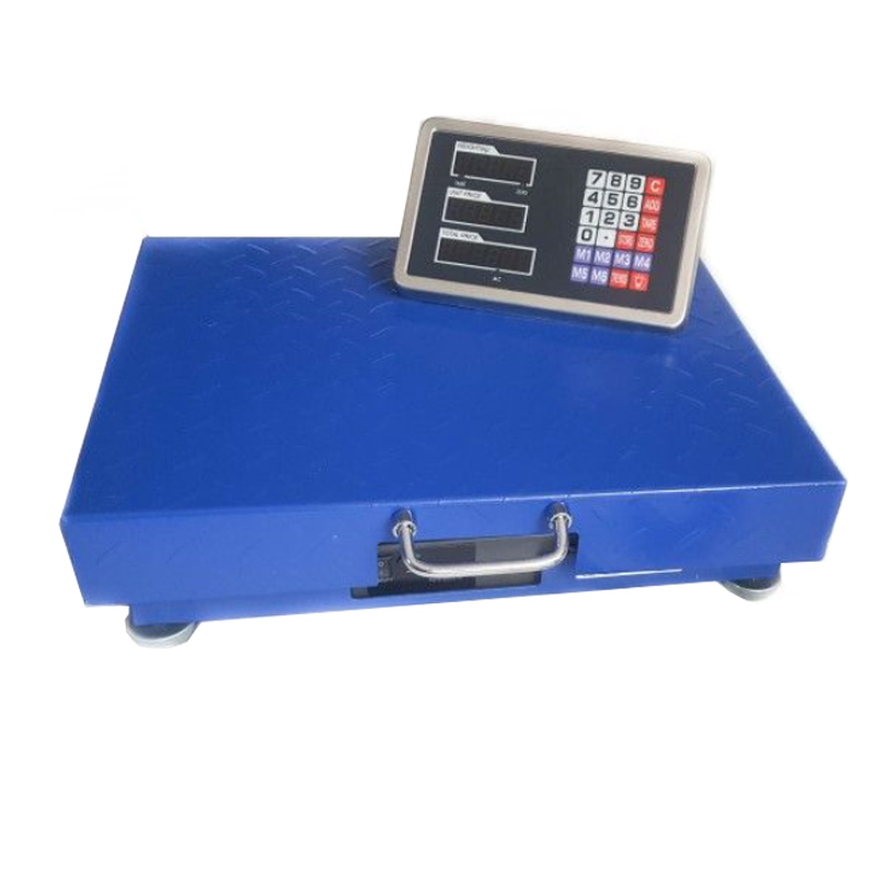Cantar electronic bluetooth tip valiza, 500 kg, platforma 40 x 50 cm, indicator G5, 2 adaptoare, display LCD
