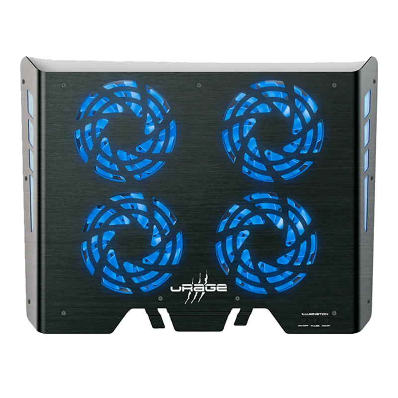 Cooler laptop gaming Freezer 600 Metal uRage, 17 inch, aluminiu, iluminare, USB, Negru shopu.ro