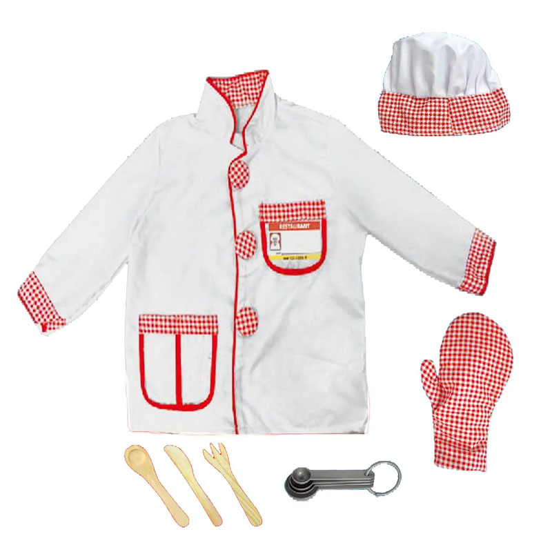 Costum pentru copii Chef, accesorii incluse, 3 ani+ General