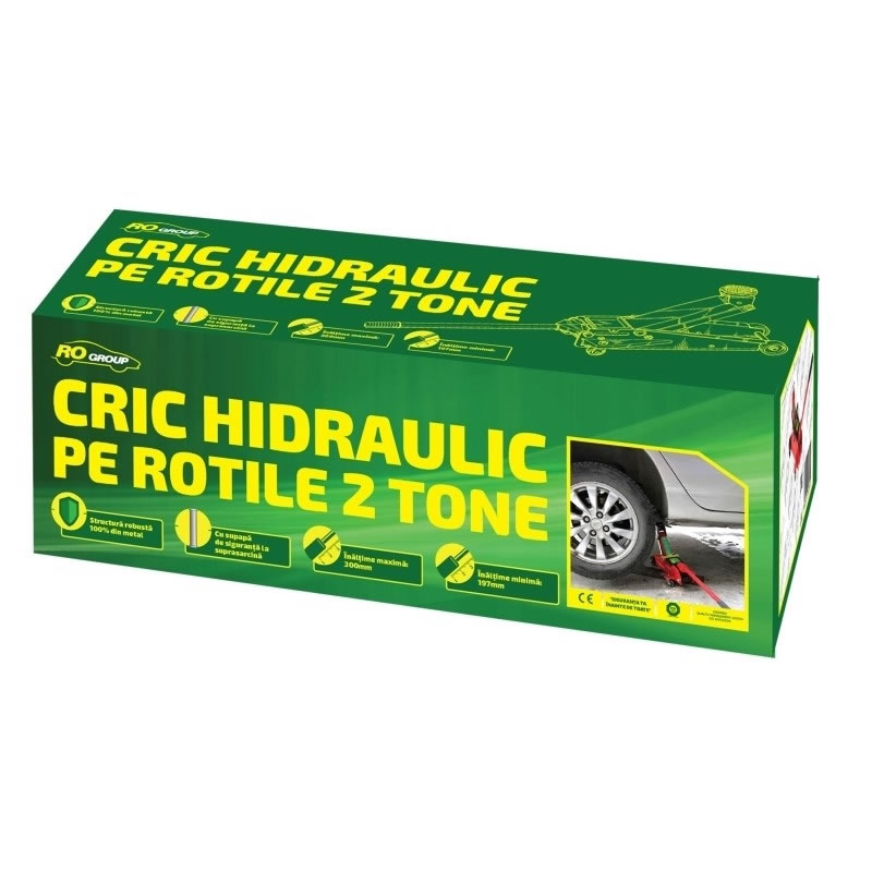 Cric hidraulic tip crocodil Ro Group, 2 tone
