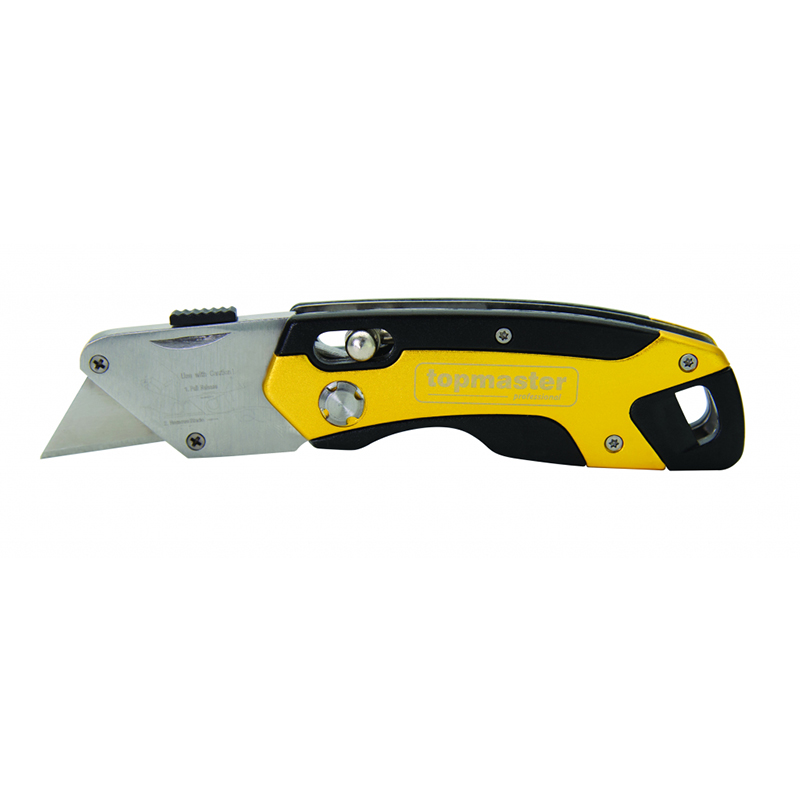 Cutter multifunctional Top Master Pro, 158 x 18 mm, lame trapezoidale