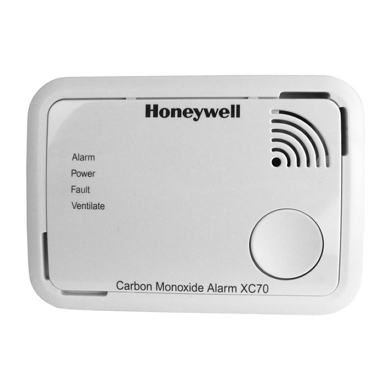 Detector monoxid de carbon XC70 Honeywell, 90 dB, baterii incluse Honeywell