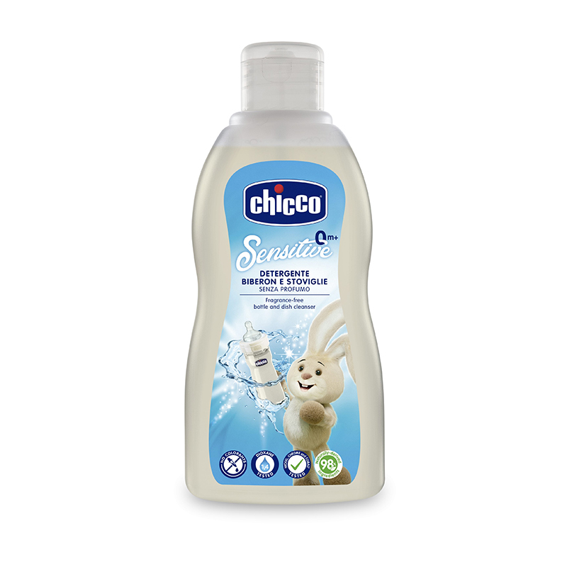Detergent pentru biberoane/vesela Chicco, 300 ml, 0 luni+ 2021 shopu.ro