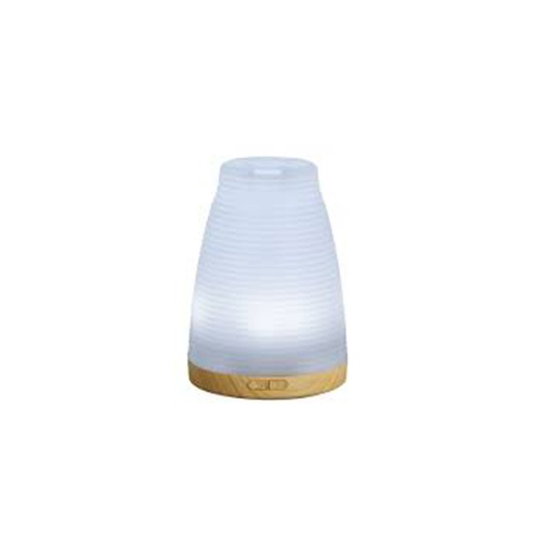 Difuzor uleiuri esentiale Innoliving, 12 W, 100 ml, 20-30 m2, iluminare LED, ultrasunete, adaptor inclus