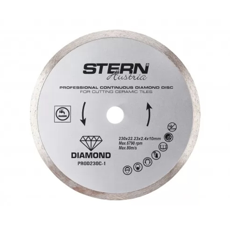 Disc diamantat continuu Stern, 230 x 2.4 x 10 mm General imagine 2022 magazindescule.ro