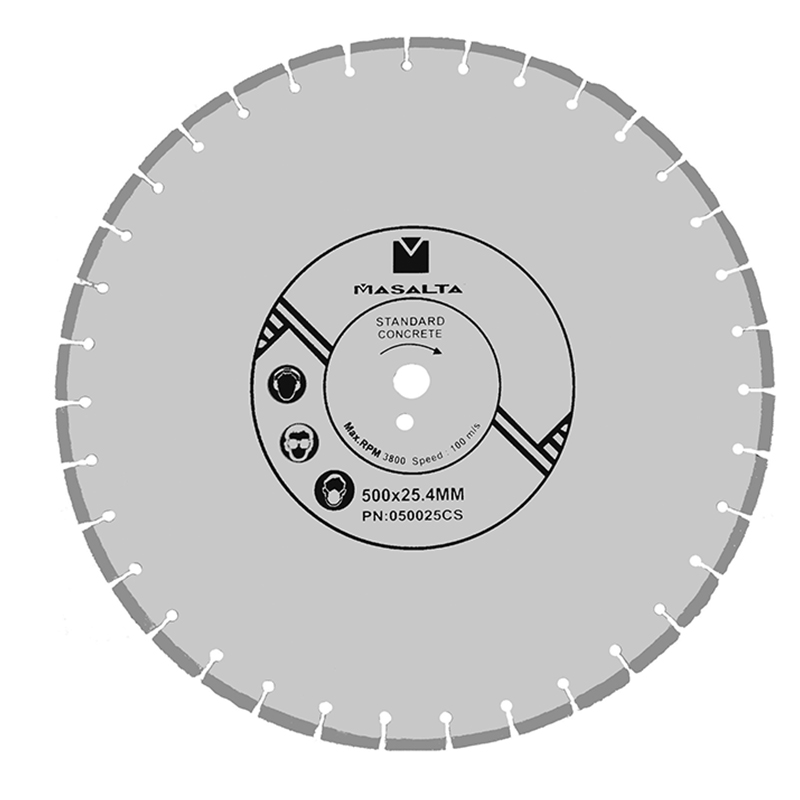 Disc diamantat pentru beton Masalta, 115 mm MASALTA imagine noua