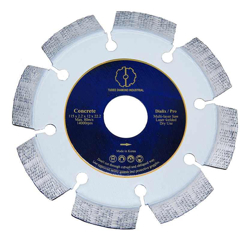 Disc diamantat pentru beton dur Tu-dee Diamond, 125 x 22.2 mm shopu.ro imagine 2022 magazindescule.ro