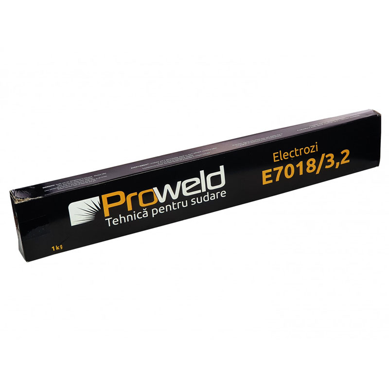 Electrozi bazici ProWeld E7018, 3.2 mm, 1 kg Proweld imagine noua