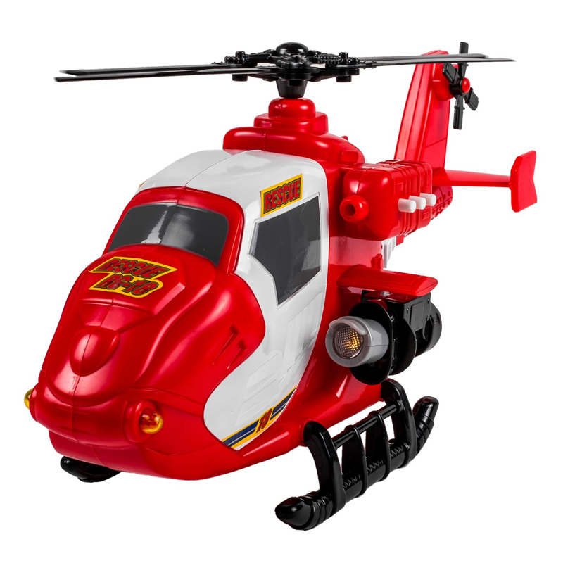 Elicopter Rescue Me Action Copter, 3 x AA, sunet si lumini