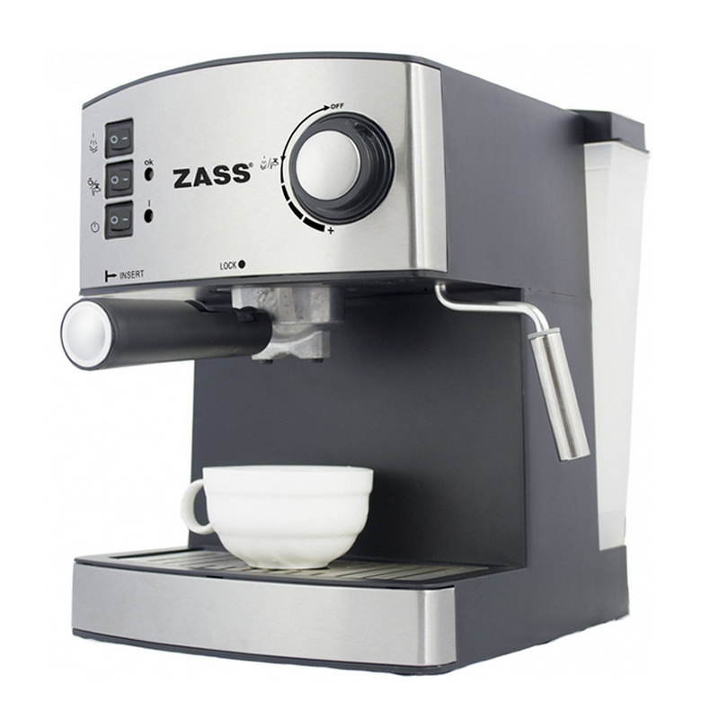 Espressor manual Zass, 1.6 l, 850W