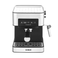 Espressor Samus, 850 W, 20 bari, 1600 ml rezervor apa, touch control, Argintiu Espressor Samus, 850 W, 20 bari, 1600 ml rezervor apa, touch control, Argintiu
