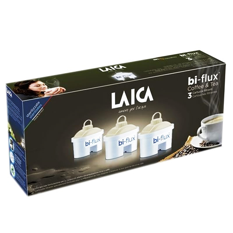 Filtre Laica Biflux Tea & Coffee pentru cana de filtrare apa, 3 bucati