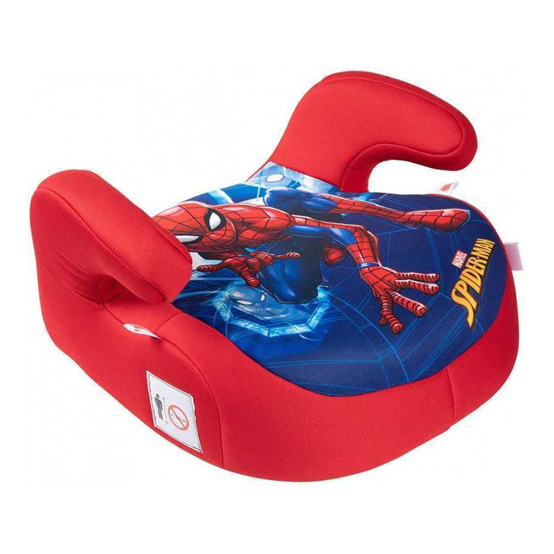 Inaltator auto Spiderman Disney, grupa 3, husa lavabila, sistem Isofix, 22-36 kg, 6-12 ani, Rosu Disney