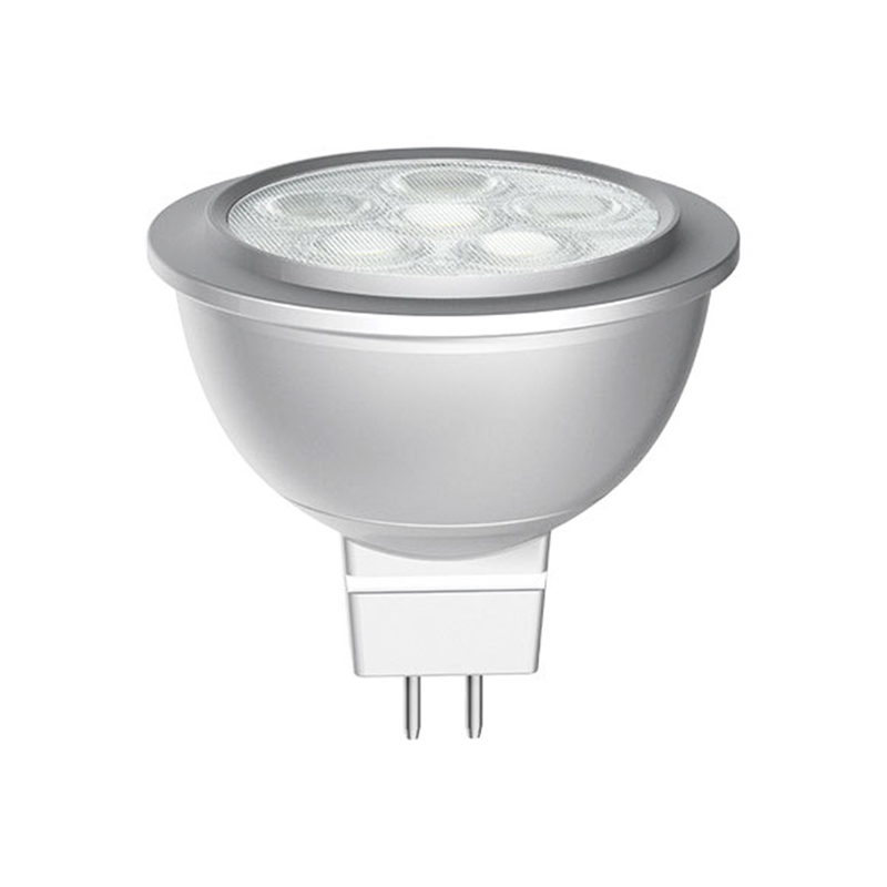 Spot cu LED MR16 GE Lighting, 6 W, lumina soft GE Lighting imagine noua 2022