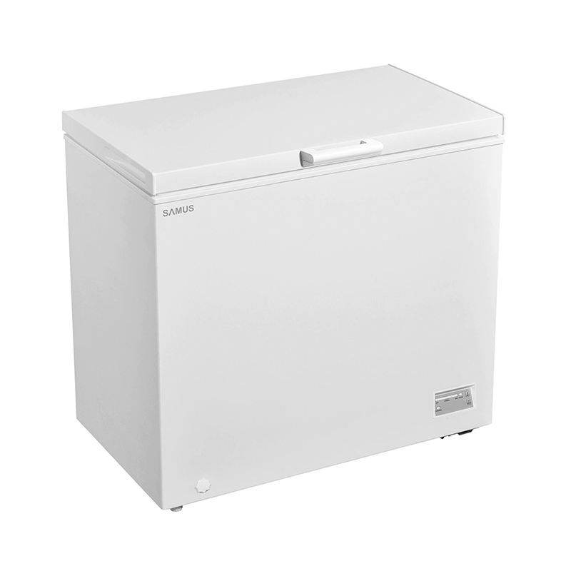 Lada frigorifica Samus, 246 l, 12 kg/24 h, fast freeze, termostat reglabil, dezghetare manuala, Alb Samus