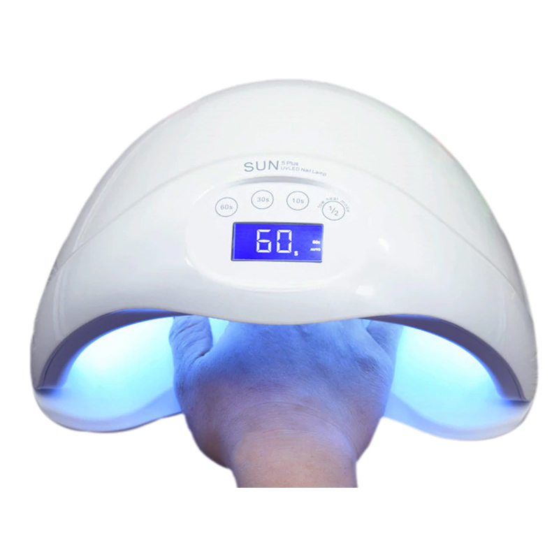 Lampa UV/LED pentru unghii SUN5 Plus, 48 W, Alb