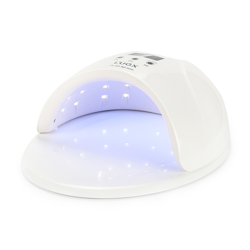 Lampa UV/LED pentru manichiura/pedichiura L'ugx LG, 50 W, timer, afisaj LED, suport detasabil
