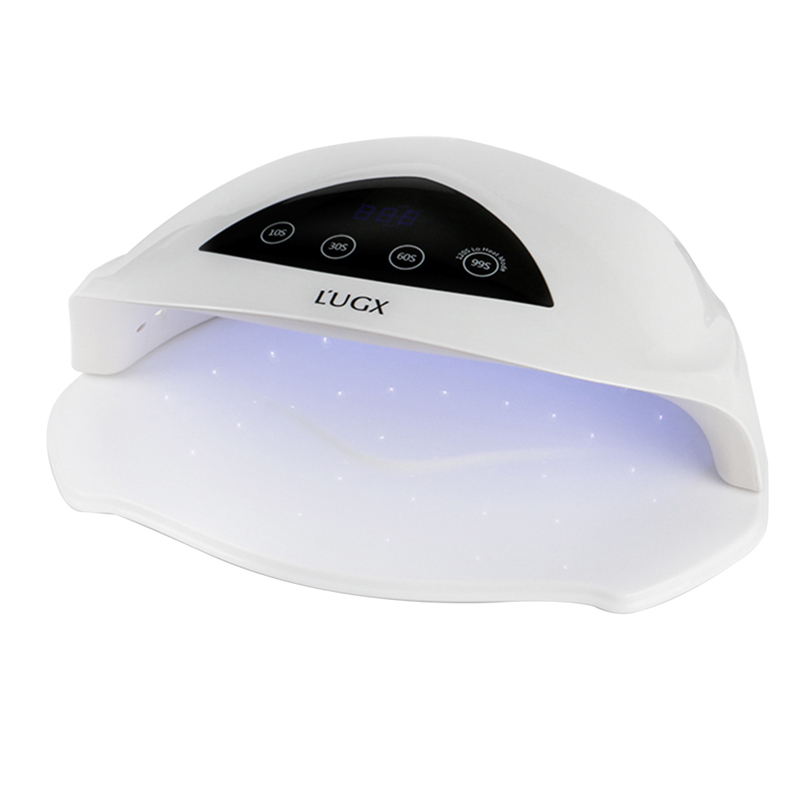 Lampa UV/LED pentru manichiura/pedichiura L'ugx, 72 W, 36 x LED, timer, afisaj LED, suport detasabil	