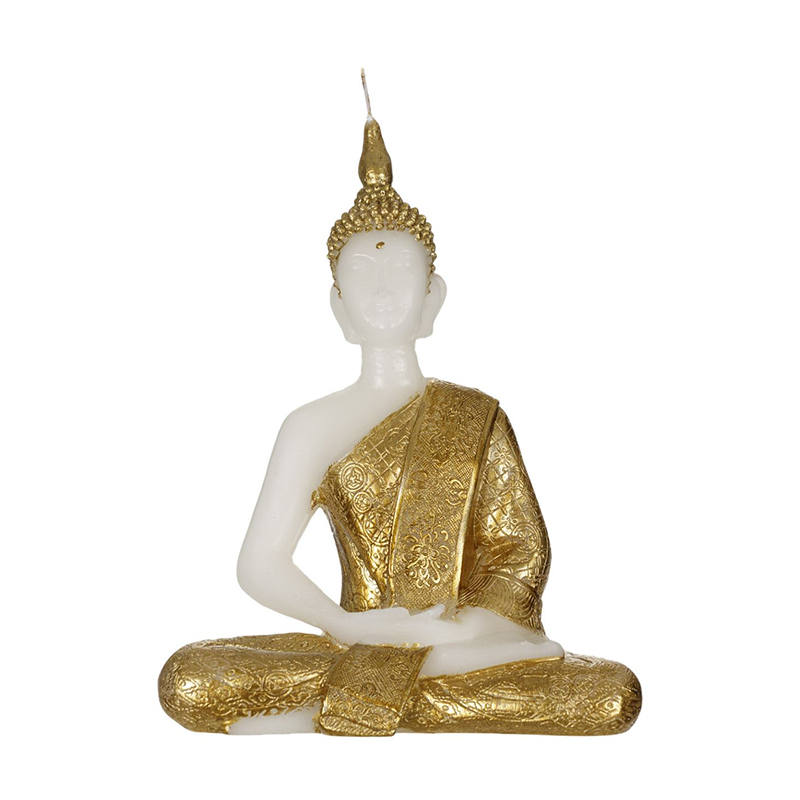 Poza Lumanare decorativa 3D Buddha, 21 x 10 x 28 cm, parafina