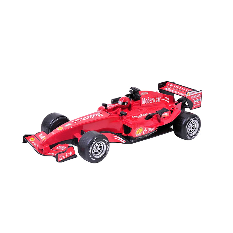 Masina Formula 1 cu sunet, plastic, 1:18, 3 ani+, Rosu General