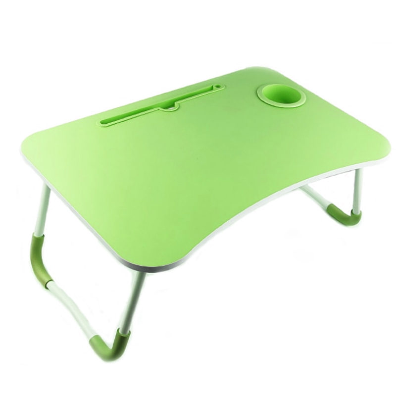Masuta pliabila pentru laptop All Green, 60 x 40 x 28 cm, suport pahar
