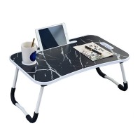 Masuta pliabila pentru laptop All, 60 x 40 x 28 cm, suport pahar, model marmura Masuta pliabila pentru laptop All, 60 x 40 x 28 cm, suport pahar, model marmura