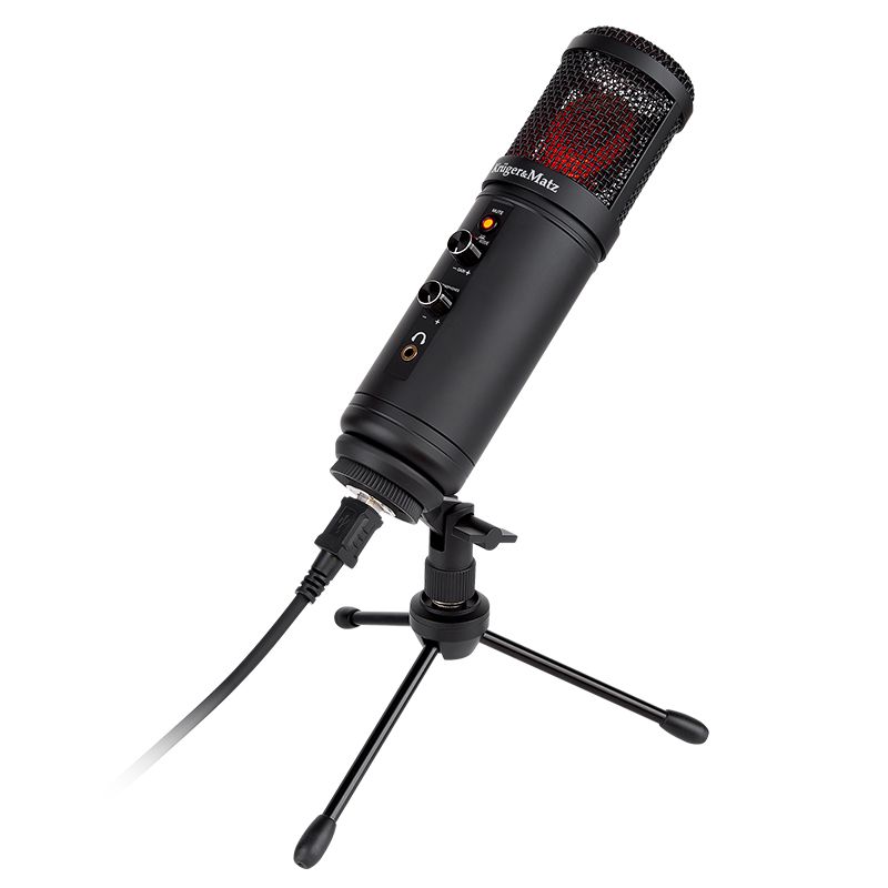 Microfon gaming/vlogging USB, Kruger Matz Warrior, 36 dB cablu 1.8 m