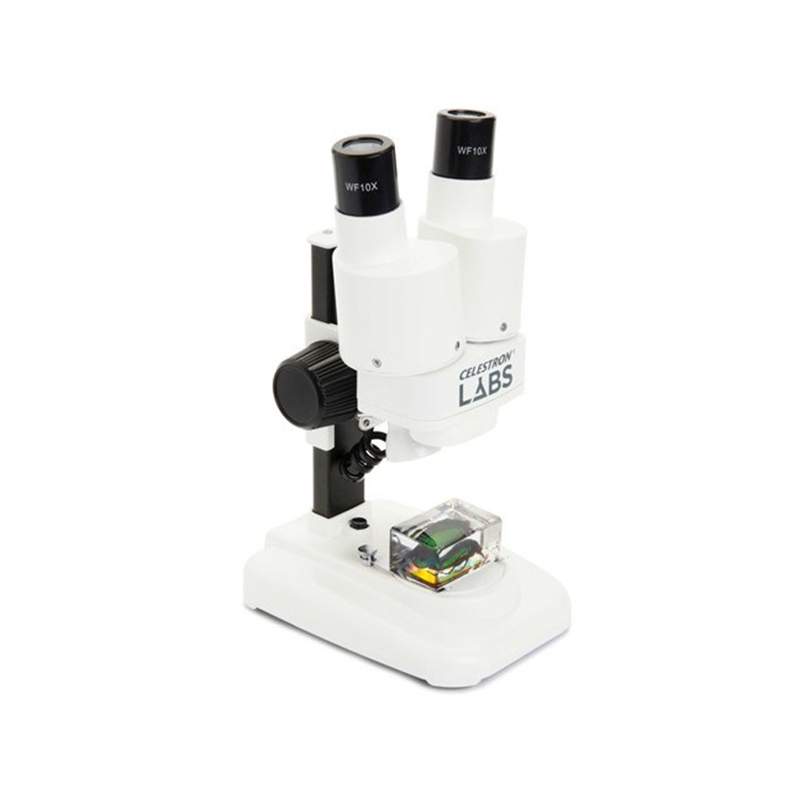 Microscop Celestron, 20 x, 70 mm, iluminare LED, accesorii incluse