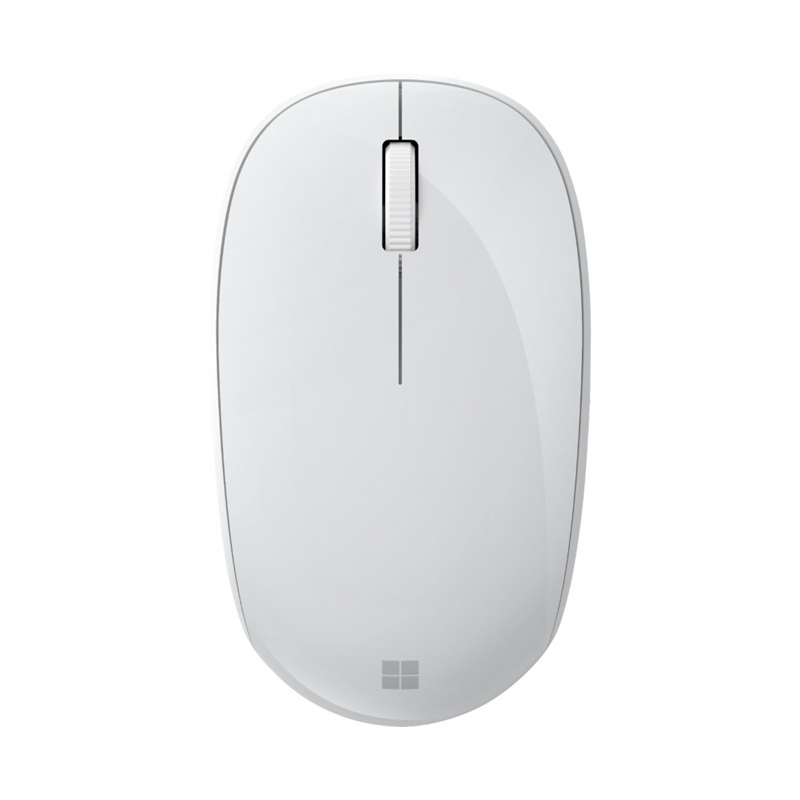Mouse Microsoft, Wireless 2.4 Ghz, Bluetooth 5.0, 4 Butoane, Senzor Optic, Scroll, baterii incluse, Grey