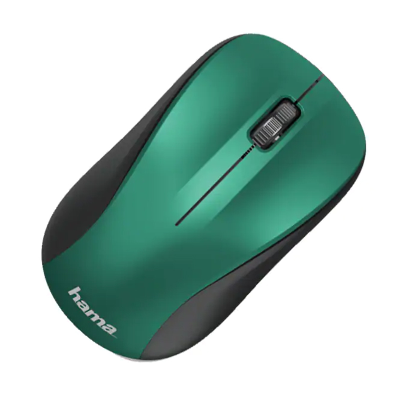 Mouse Wireless MW-300 Hama, 1200 dpi, 3 butoane, USB, Verde 2021 shopu.ro
