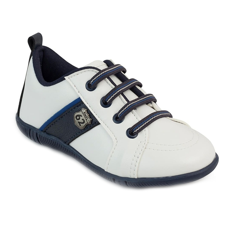Pantofi Pimpolho, marimea 28, 17.3 cm, 4 ani, Alb/Albastru Pimpolho