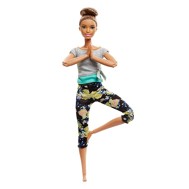 Papusa flexibila Barbie Made to Move, 3 ani+, par saten