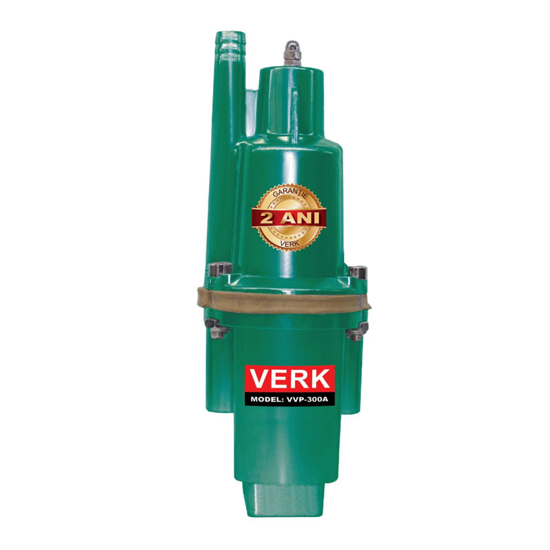 Pompa de apa cu vibratii Verk, 300 W, 900 l/h, 0.7 Pa, adancime 5 m, inaltime 72 m shopu imagine noua