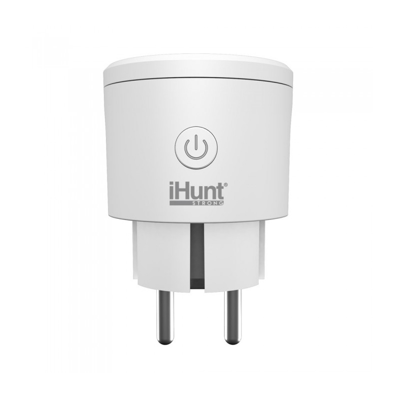 Priza inteligenta iHunt Smart Plug Meter, WI-FI, procesor Cortex-M4, 16 A, Alb iHunt imagine noua 2022