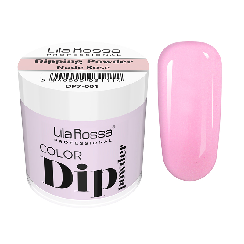 Pudra acrilica Lila Rossa, 7 g, Nude Rose 2021 shopu.ro