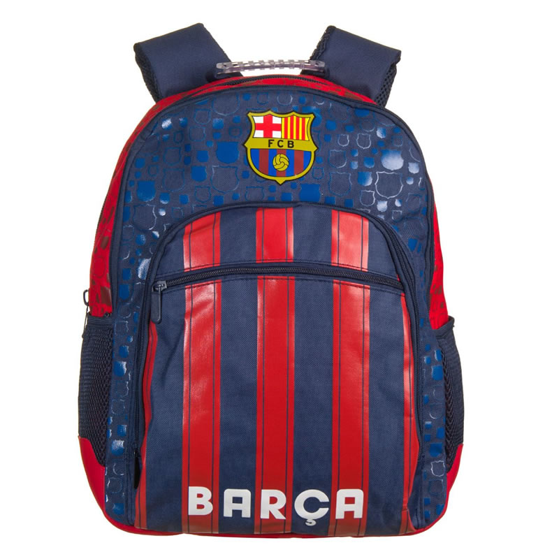 Rucsac FC Barcelona, 34 x 11 x 44 cm, Albastru/Rosu
