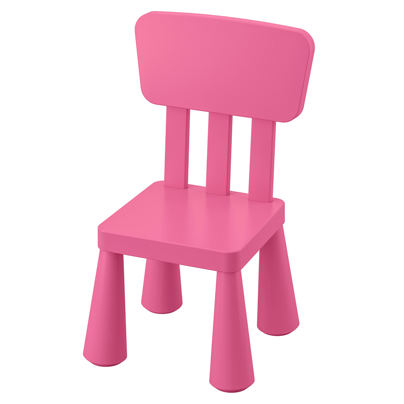 Scaun pentru copii, 39 x 67 x 36 cm, Roz