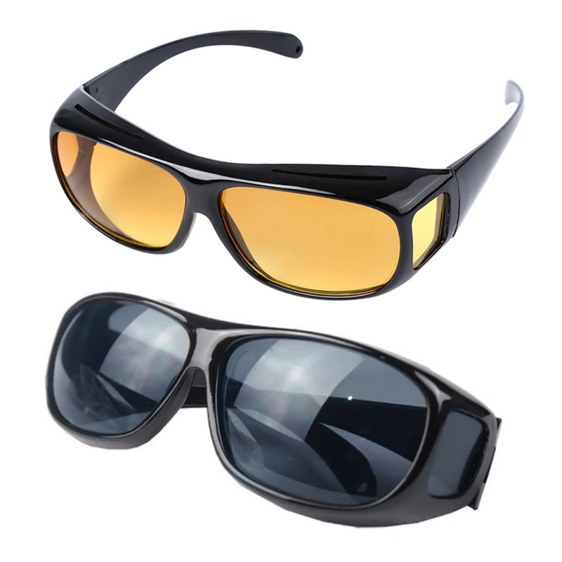 Set 2 perechi ochelari zi si noapte HD Vision, protectie UV OEM