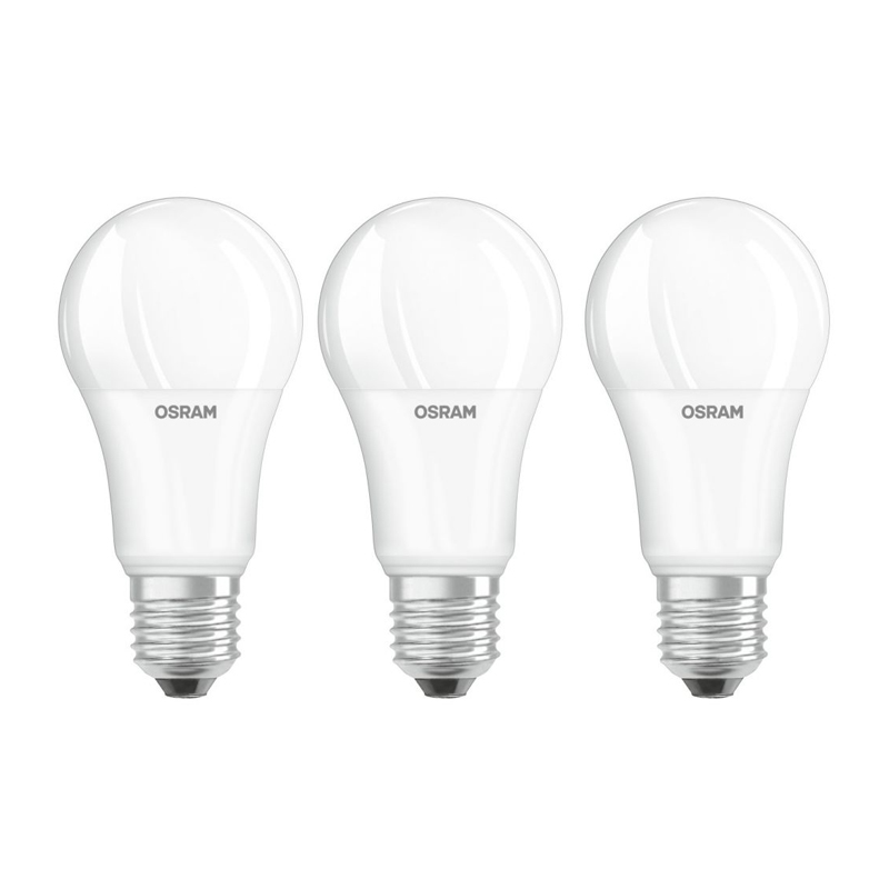 Set Becuri LED Osram, 14 W, 4000 K, 1521 Lumeni, E27, 10000 ore, A++, 3 bucati OSRAM imagine noua 2022