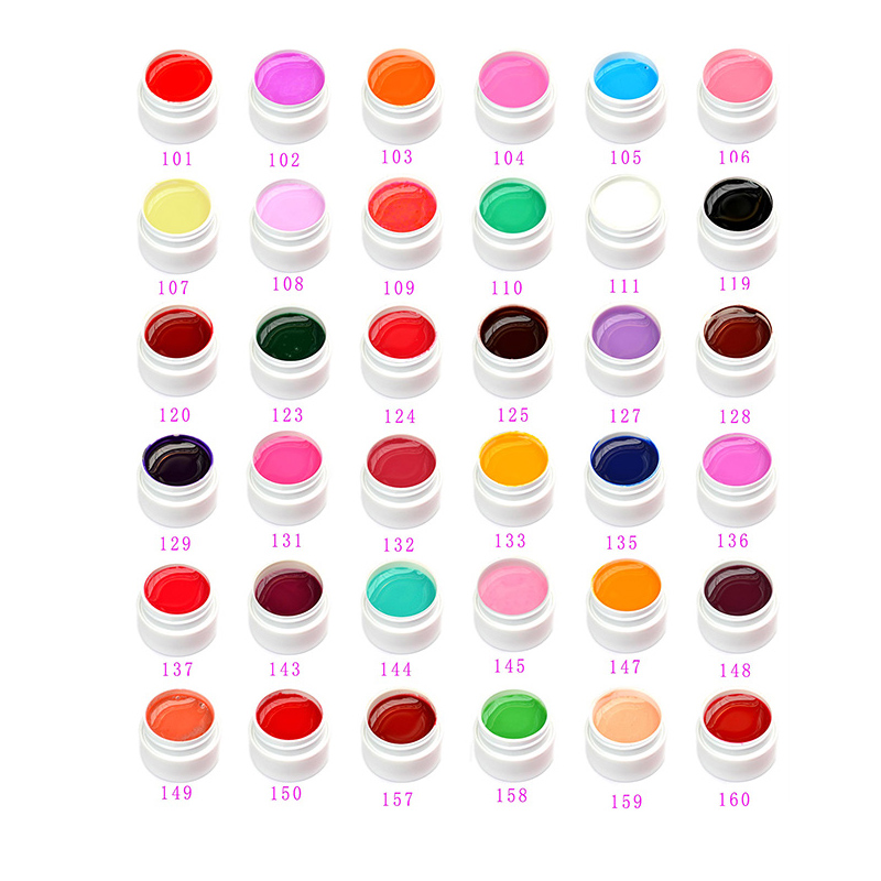 Set geluri color Gdcoco Pure Series, 36 culori